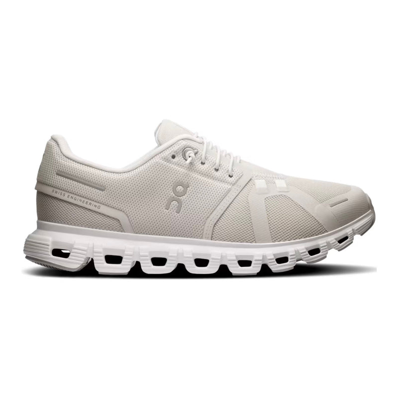 On Running Cloud 6 Pearl/White