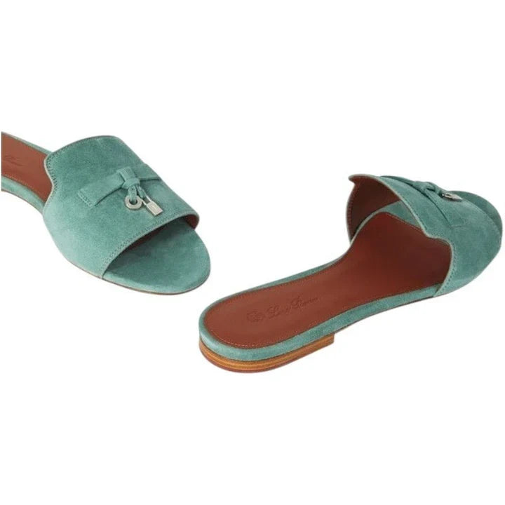 Loropiana Summer Charms Sandal Suede Goatskin Camu Fruit
