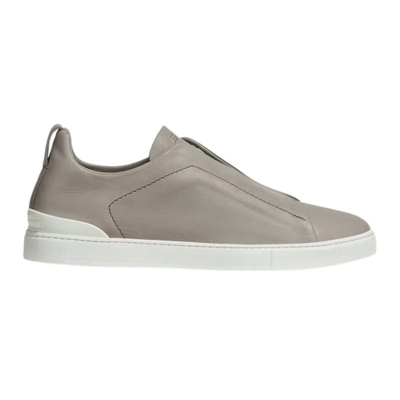 Zegna Triple Stitch™ Sneaker 'Light Grey Leather'