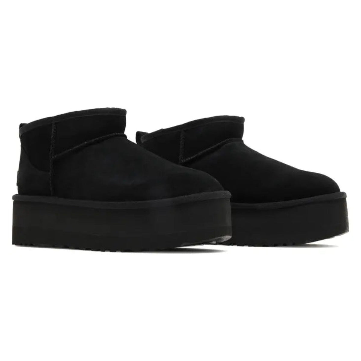 UGG Classic Ultra Mini Platform Black- Chestnut