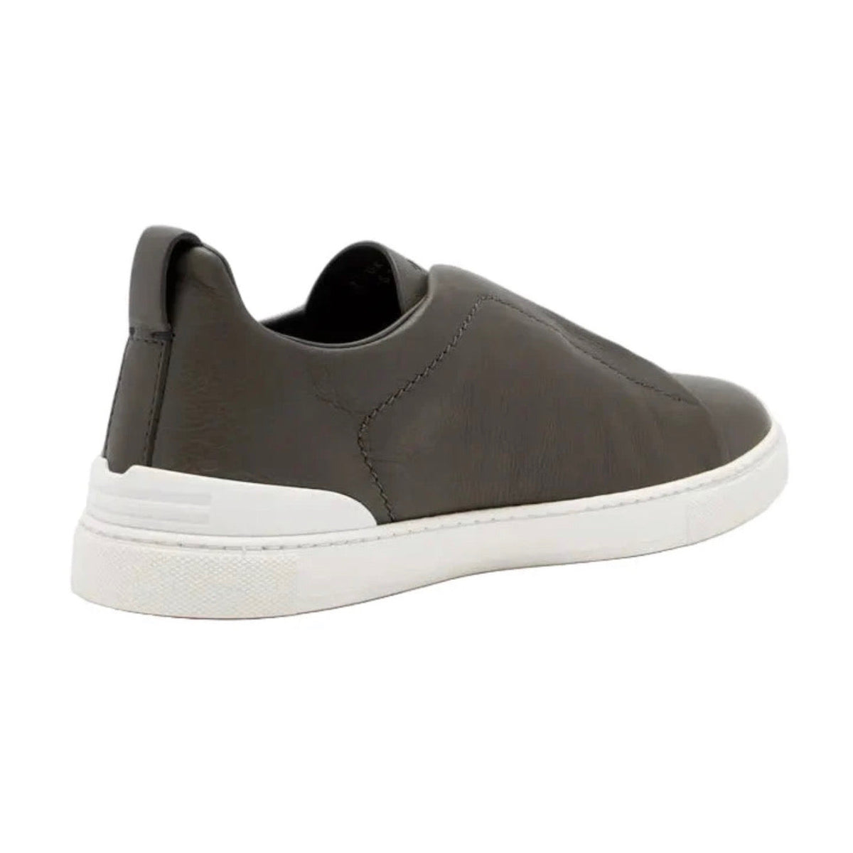 Zegna Triple Stitch™ Sneaker 'Grey Leather'