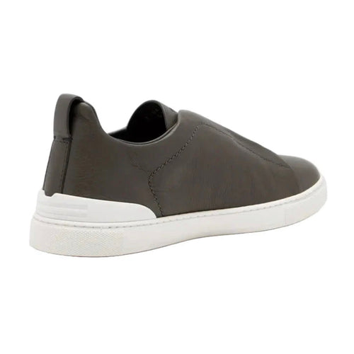 Zegna Triple Stitch™ Sneaker 'Grey Leather'