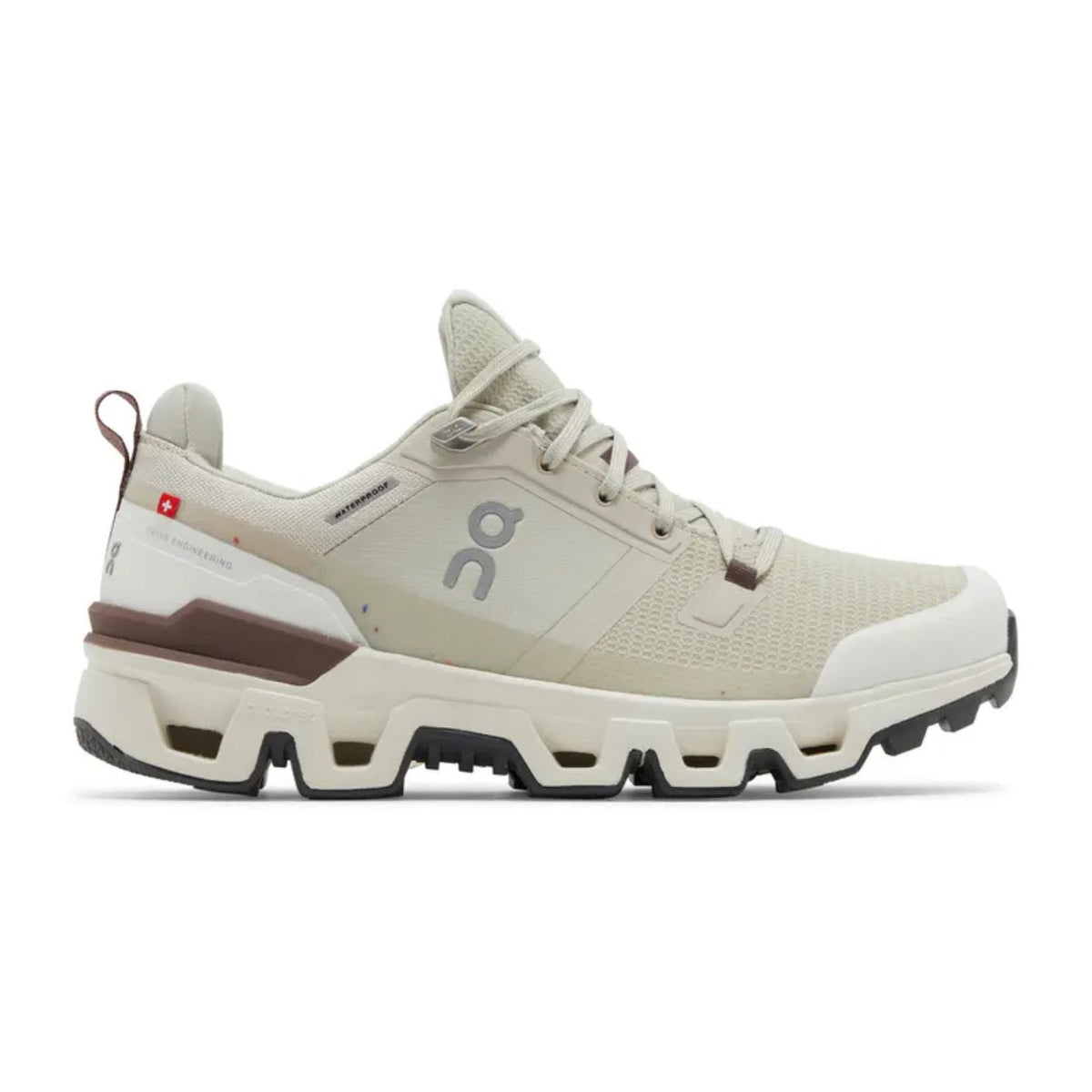 ON Wmns Cloudwander Waterproof 'Sand Ivory'