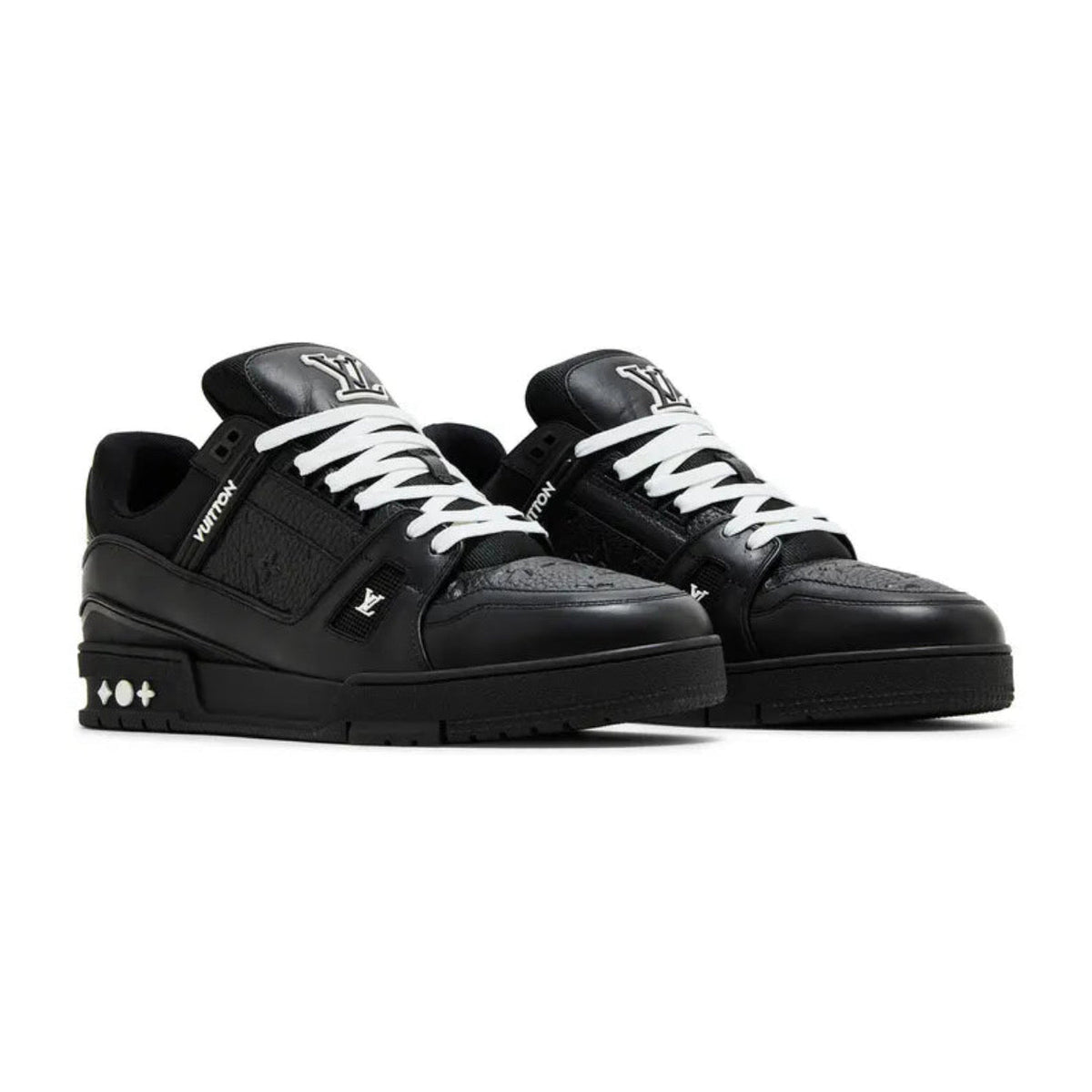 Louis Vuitton Trainer 'Embossed Monogram - Black'