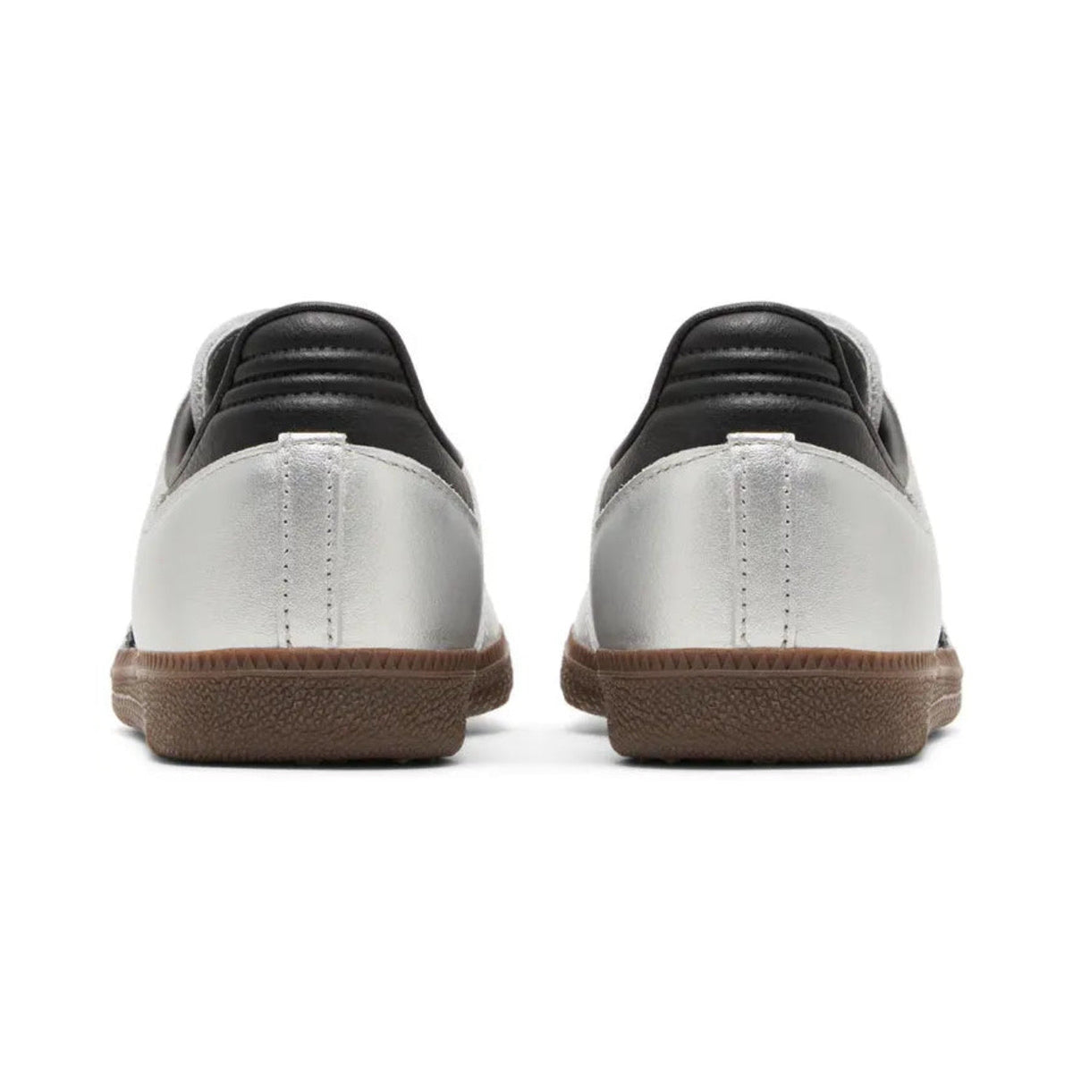 Adidas Samba OG – Silver Metallic Black Gum