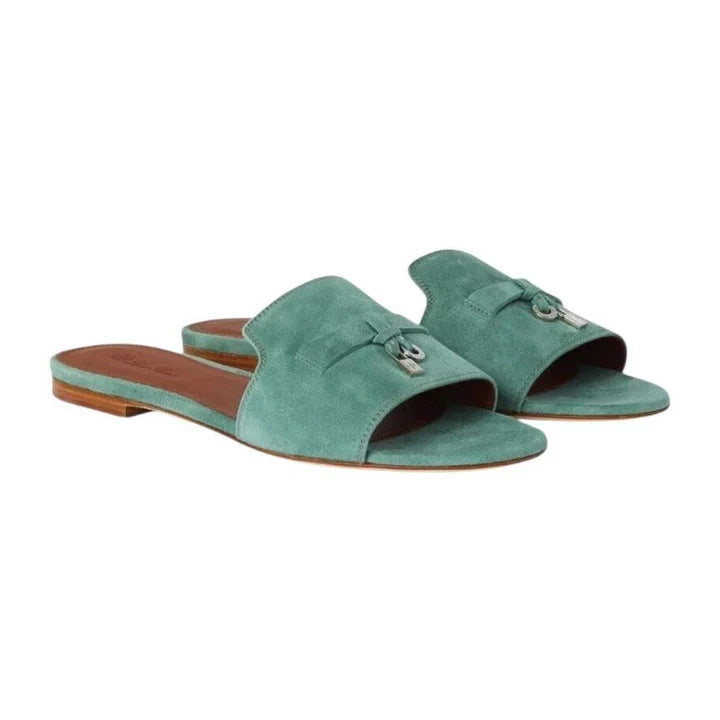 Loropiana Summer Charms Sandal Suede Goatskin Camu Fruit