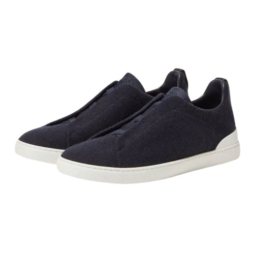 Zegna Triple Stitch™ Sneaker 'Navy Blue Wool'